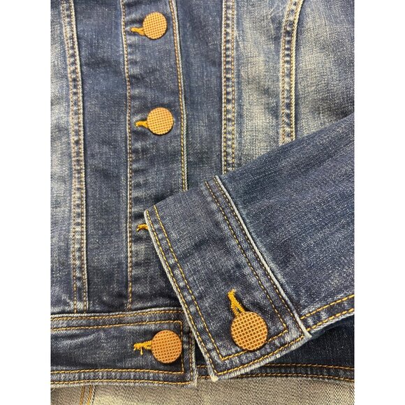 Cabi #5662 Dylan Denim Jacket Medium - Picture 6 of 7